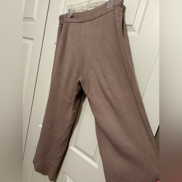 Dynamite Slight Flare Leg Sweater Pants - Picture 8 of 8